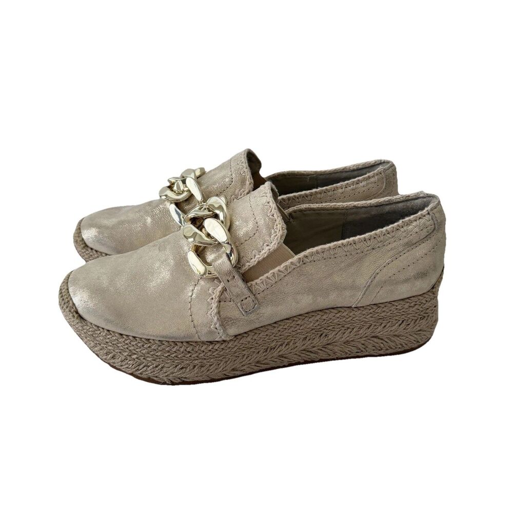 Dolce Vita Jhenee Platform Loafer-Style Sneaker With Chunky Chain Size 8.5